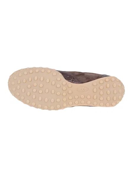 Sneakersy Tod's skórzane brązowe