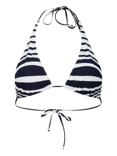Bikini Jean Paul Gaultier cu dungi albastru