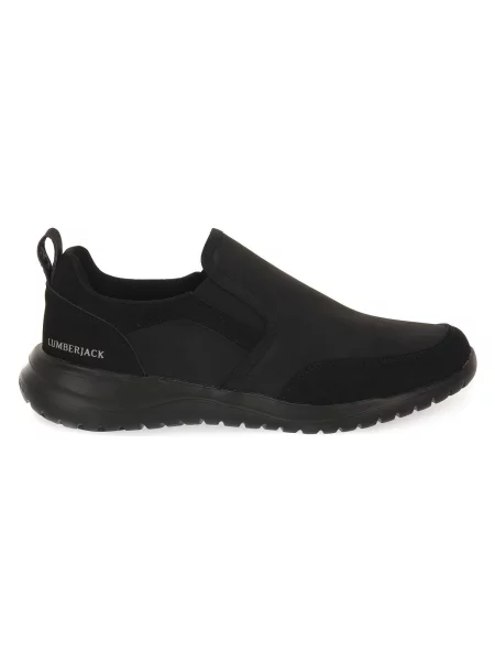 Tenisice Lumberjack slip-on crna