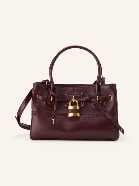 Chloé Kabelka Paddington burnt red červená