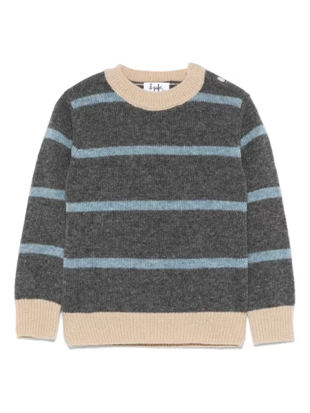 Sweter dziecięcy Il Gufo szary