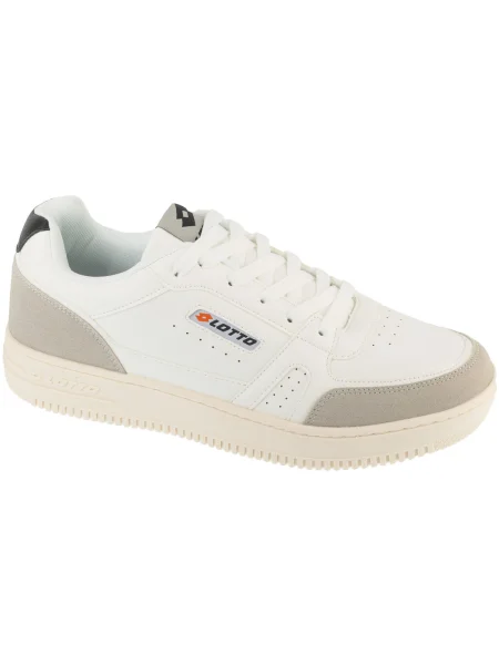 Pantofi Lotto alb