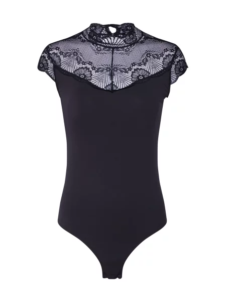 PIECES Tricou body Naya' negru