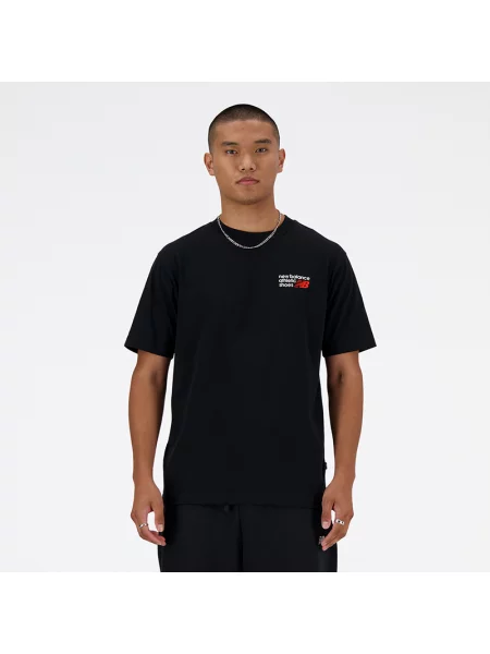 T-shirt New Balance Athletics Premium Logo T-Shirt Black S czarna