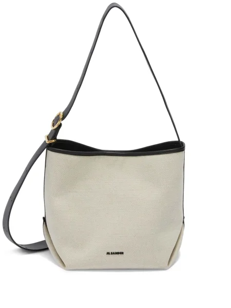 Shopper torbica Jil Sander bijela