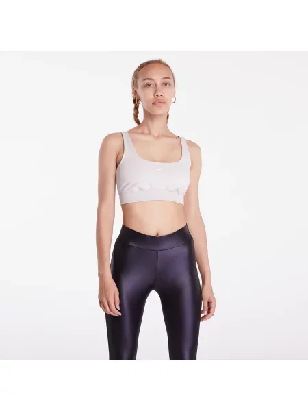 Top Nike o krotszym kroju frotte brązowy