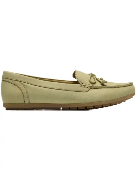 Félcipő Clarks zöld