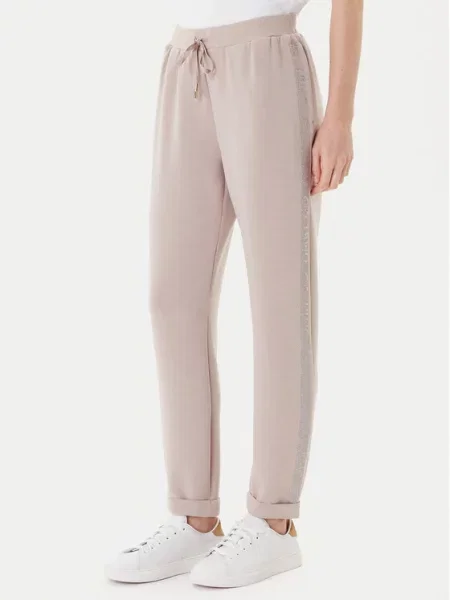 Liu Jo Spodnji del trenirke bež