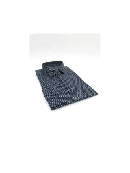 Koszula Boss elegancka niebieska