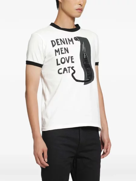 Tricou Kapital cu imagine alb