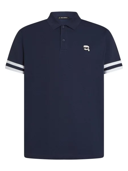 Karl Lagerfeld Tricou Ikon închis albastru