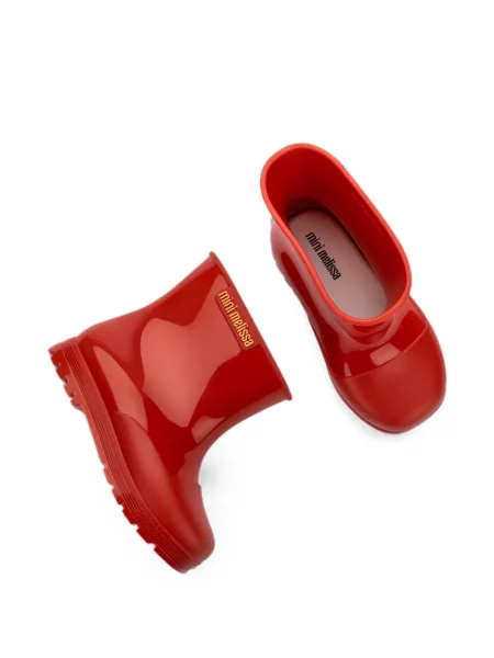 Botki dziecięce Mini Melissa czerwone