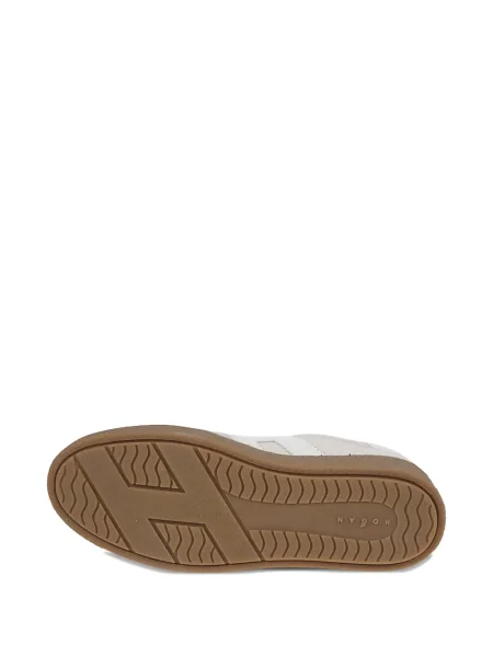 Sneakerși Hogan din piele cu platformă