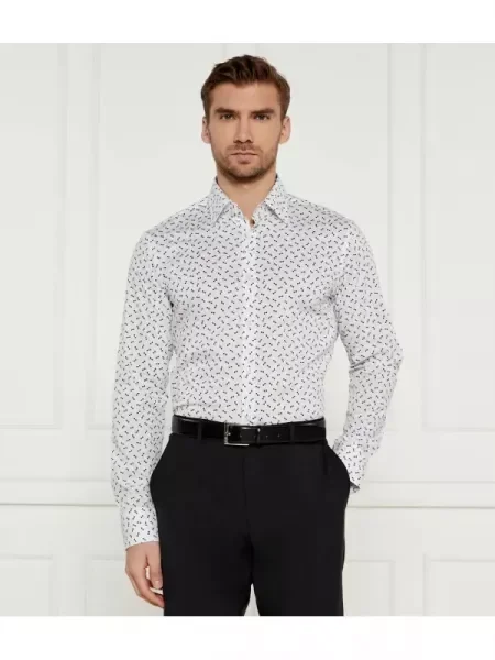 BOSS BLACK Ing | stretch fehér