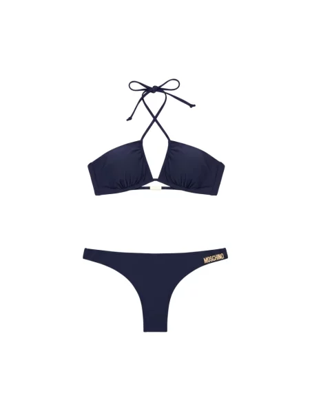 Bikini Moschino niebieskie