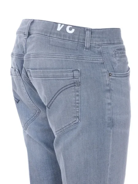 Blugi Dondup cu 5 buzunare gri