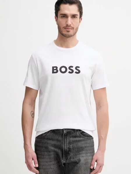 Tričko Boss bílé