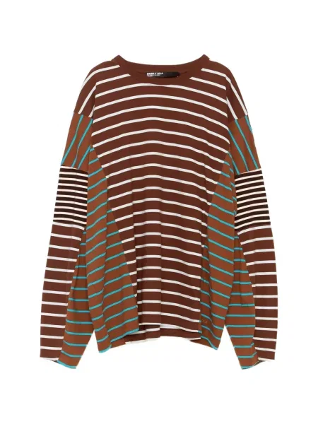 Tricou Bimba Y Lola cu dungi maro