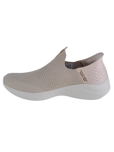 Buty sportowe Sneakersy Skechers Ultra Flex Me Slip-Ins beżowe