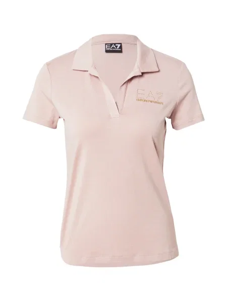 Emporio Armani Tricou polo roz