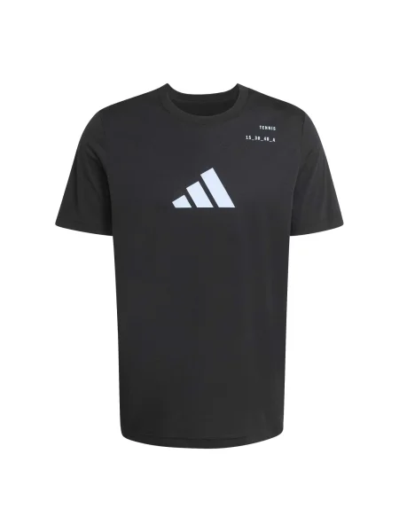 ADIDAS PERFORMANCE Tricou funcțional negru alb