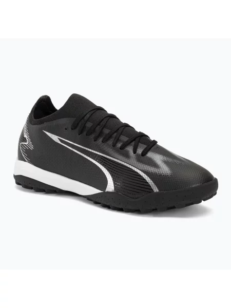 PUMA Ultra Match TT ghete de fotbal pentru bărbați puma negru/asfalt negru
