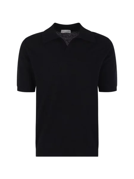 Tricou Roberto Collina tricotate negru