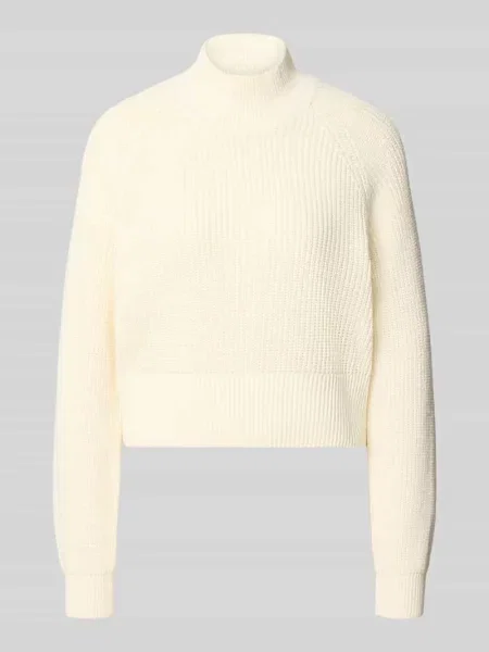 Sweter z bawełnianej mieszanki krój regular fit model Dara' Noisy May biały