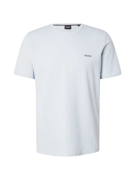 BOSS Tricou Mix&Match deschis albastru