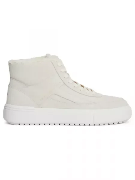 Tommy Hilfiger Bőr sneakers tornacipő VULC bézs