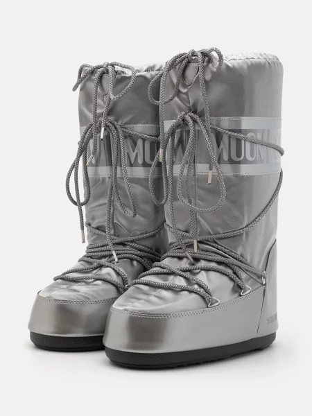 MOON BOOT Bocanci de zăpadă ICON GLANCE argintiu