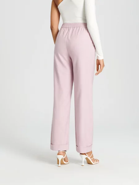 Брюки Sinsay фиолетовые