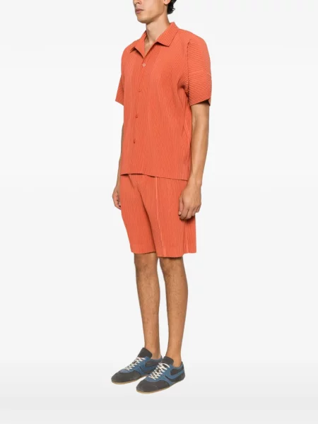 Μικρός πουκάμισο Homme Plissé Issey Miyake πορτοκαλί