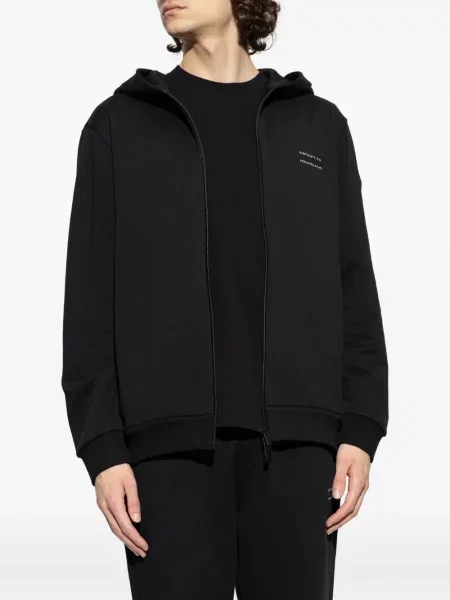 Hanorac cu glugă Moncler negru