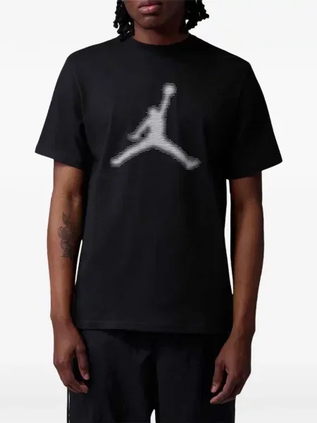 Koszulka Jordan z nadrukiem czarna