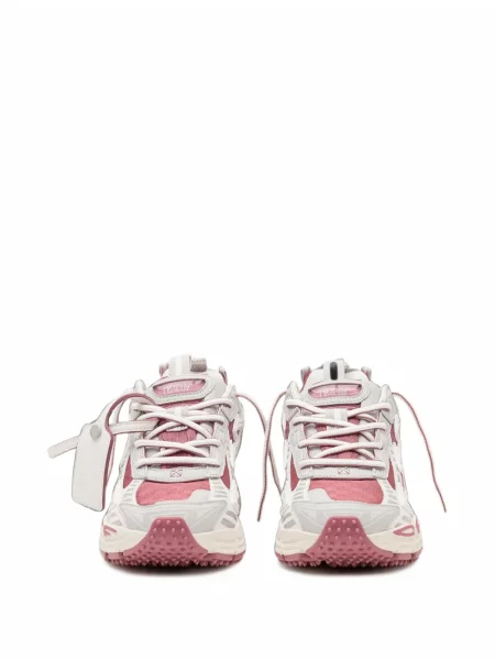 Fűzős csipkés sneaker Off-white fehér
