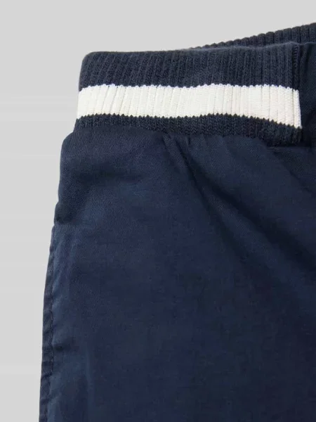 Bermudy o kroju regular fit z mieszanki bawełny model ‘PELLE’ S.oliver Red Label granatowe