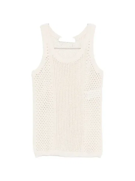 Vestă Golden Goose tricotate auriu