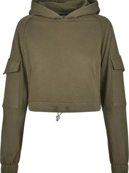 Bluza z kapturem Urban Classics biznesowa czarna