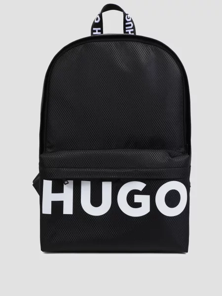 HUGO Kids Повсякденний рюкзак Для хлопчиків чорний