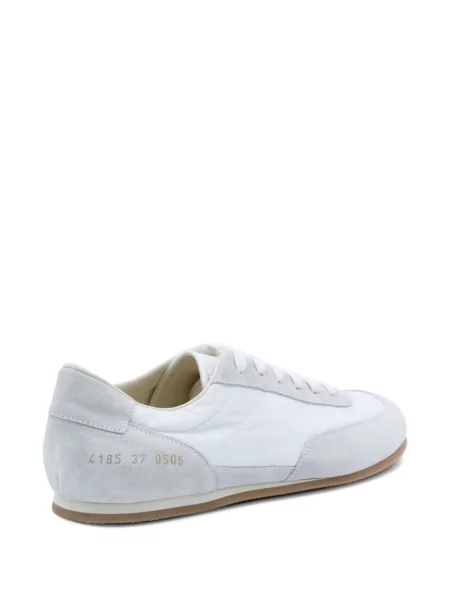 Sneakerși Common Projects cu șireturi din dantelă alb