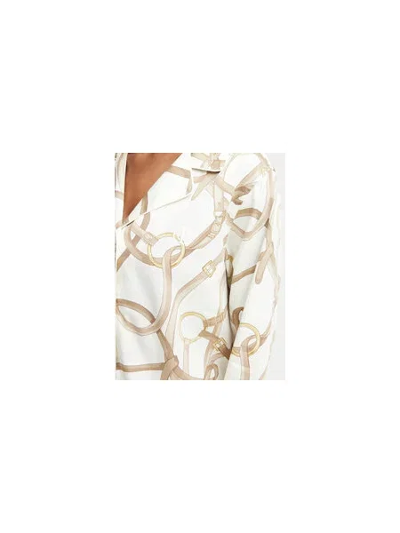 LAUREN RALPH LAUREN Pižama Kreminė Regular Fit