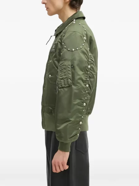 Geacă bomber Alpha Industries cu autograf verde