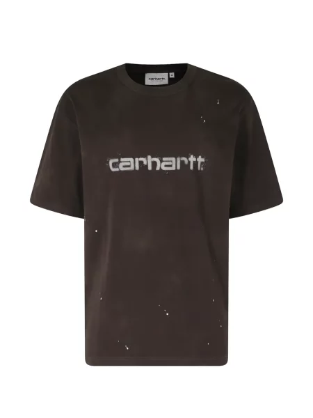 Tricou Carhartt Wip cu imagine maro