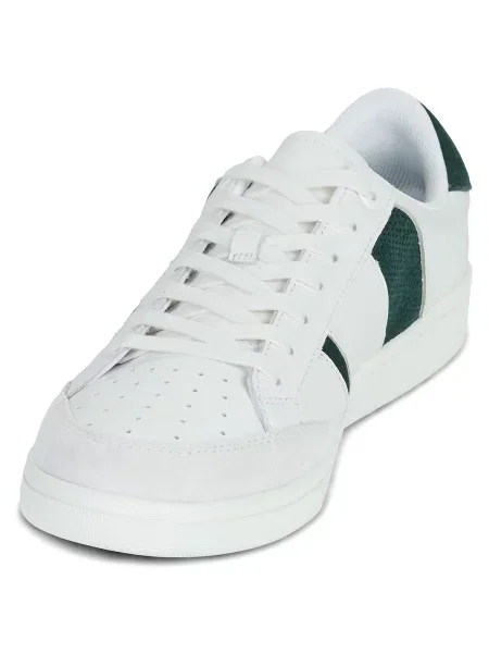 Pantofi Fred Perry din piele de căprioară alb