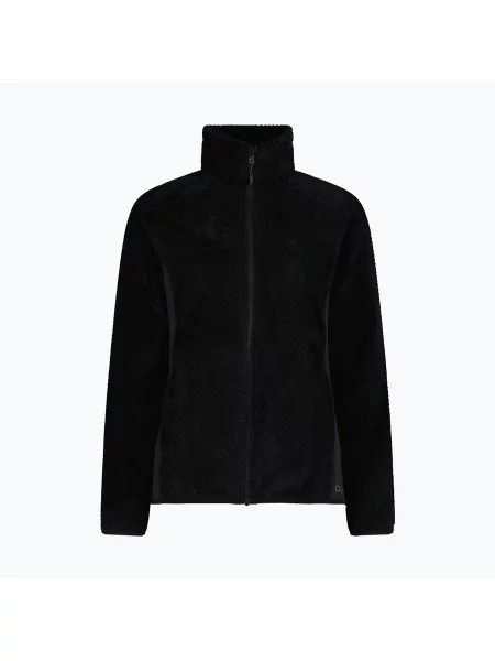 Geacă pentru femei CMP Jacquard Highloft nero