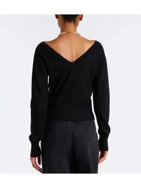 Pulover Vivienne Westwood din cașmir negru