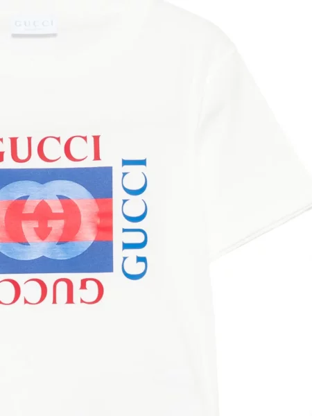 Koszulka dziecięca Gucci biała