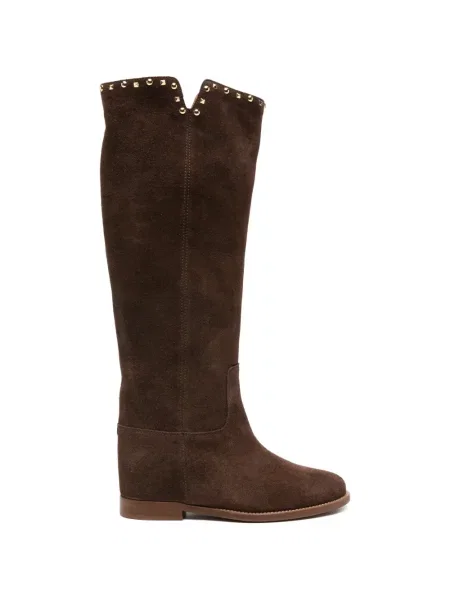 Боти Via Roma 15 с шипове кафяво