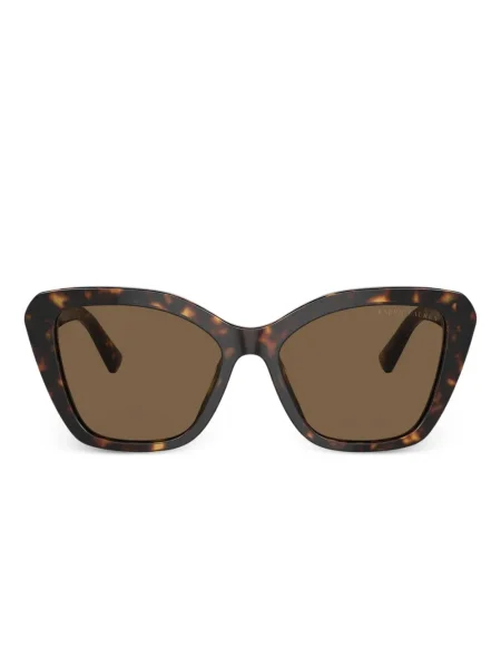 Okulary przeciwsłoneczne Ralph Lauren Collection brązowe